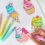 Scented Sundae Markers - Tiger Tribe Scented Sundae Markers - Tiger Tribe